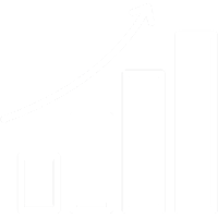 Icône graphique en barres – suivi de l'évolution de la consommation énergétique